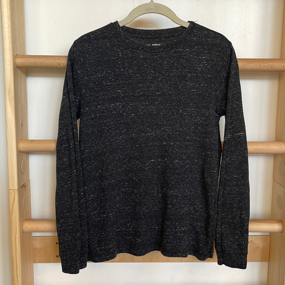 Boys knit long sleeve shirt